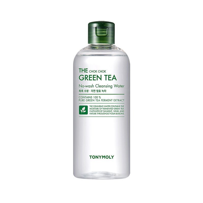 TonyMoly The Chok Chok Green Tea No-Wash Cleansing Water - valomasis vanduo